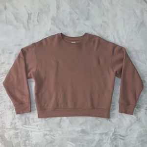 NWOT* Girlfriend Collective 50/50 Sweatshirt